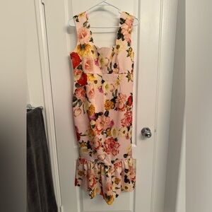NWOT ASOS Floral Midi Maternity Dress